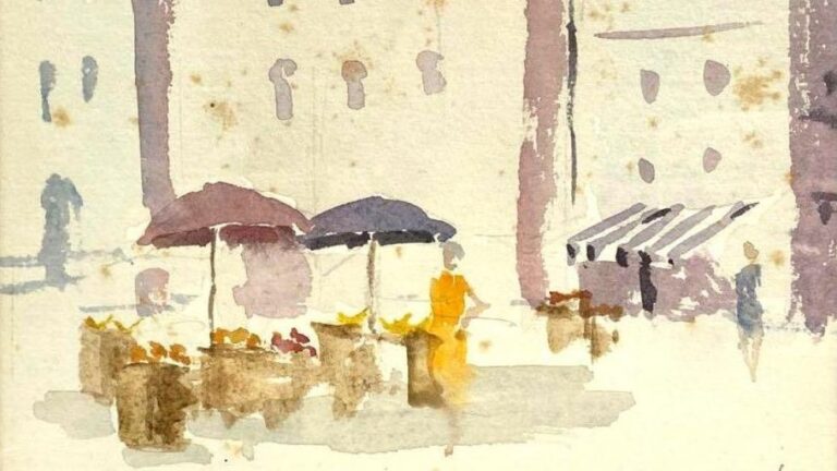 The Watercolor Fine Art Process