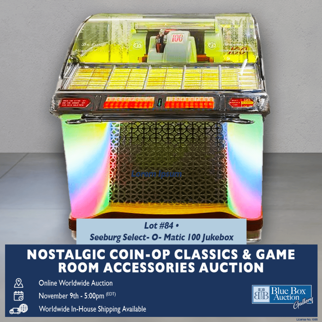Lot 84: Seeburg Select-O-Matic 100 jukebox