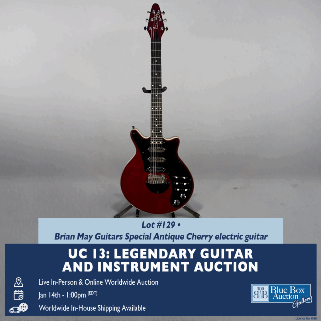 Lot 129: Brian May Guitars Special electric guitar in antique cherry