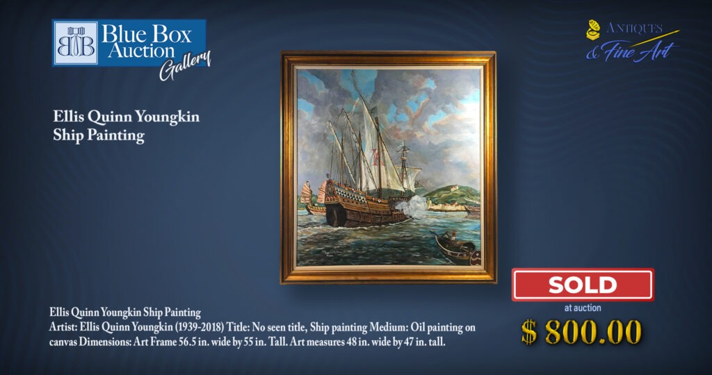Ellis Quinn Youngkin, ship painting