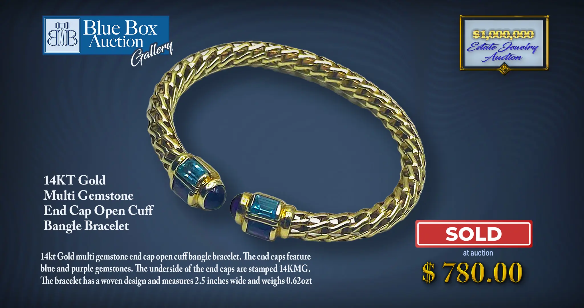 Gold Bangle Bracelet