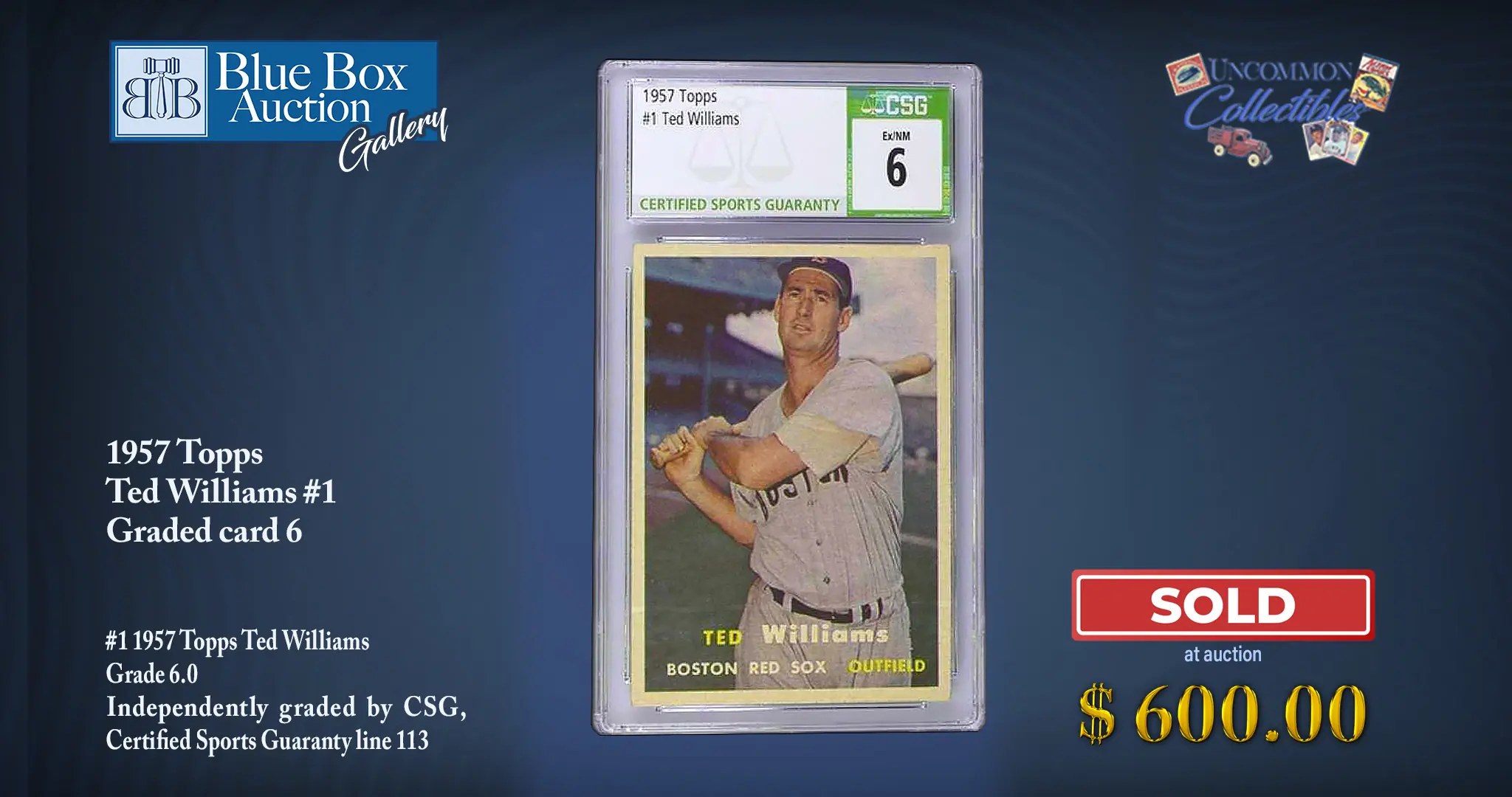 1957 Topps Ted Williams #1