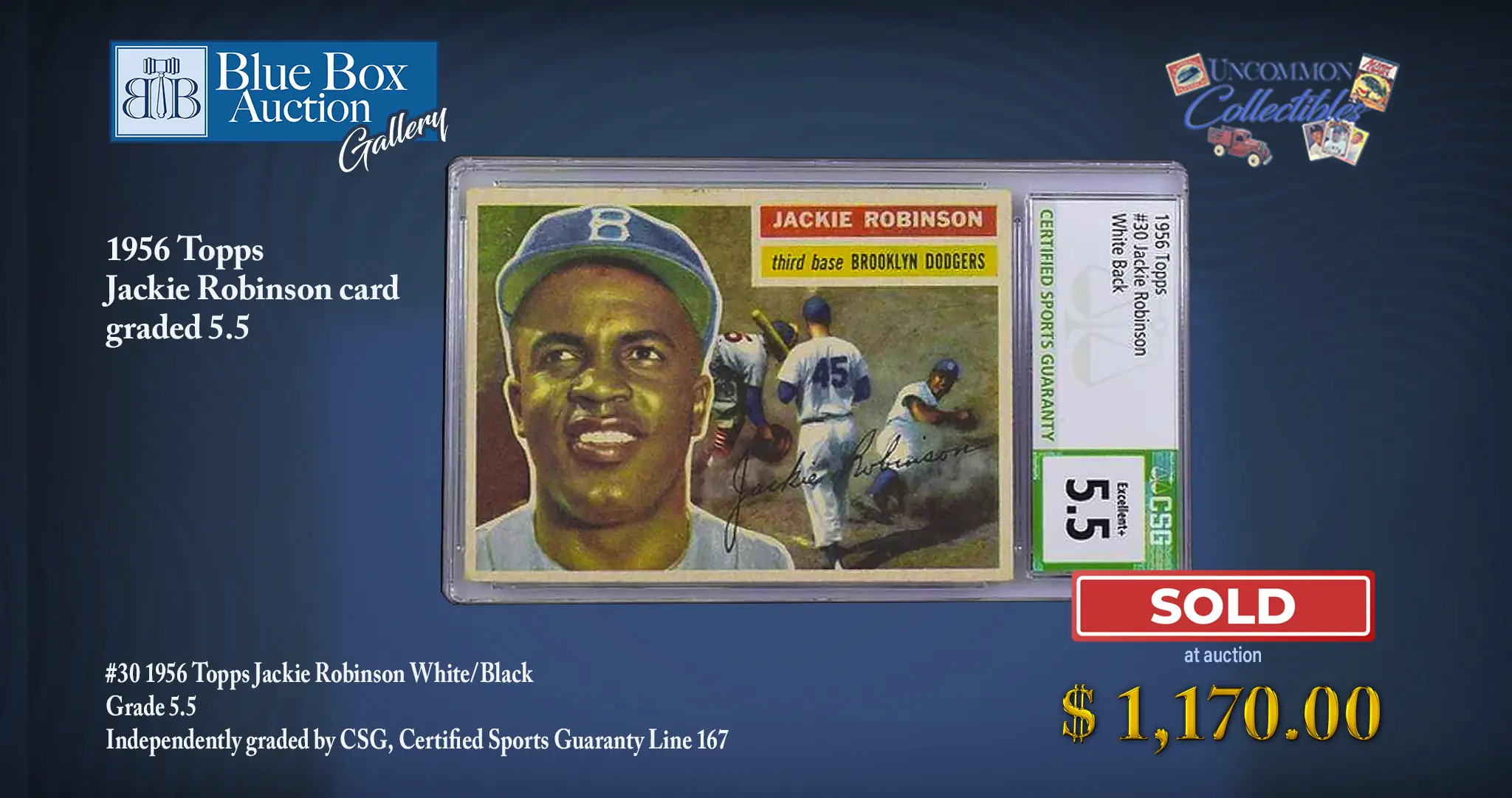 1956 Topps Jackie Robinson