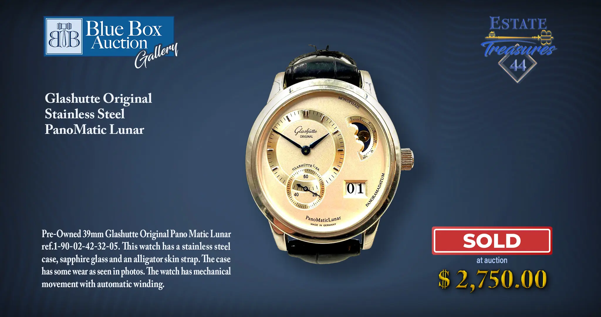 Glashutte PanoMatic Lunar