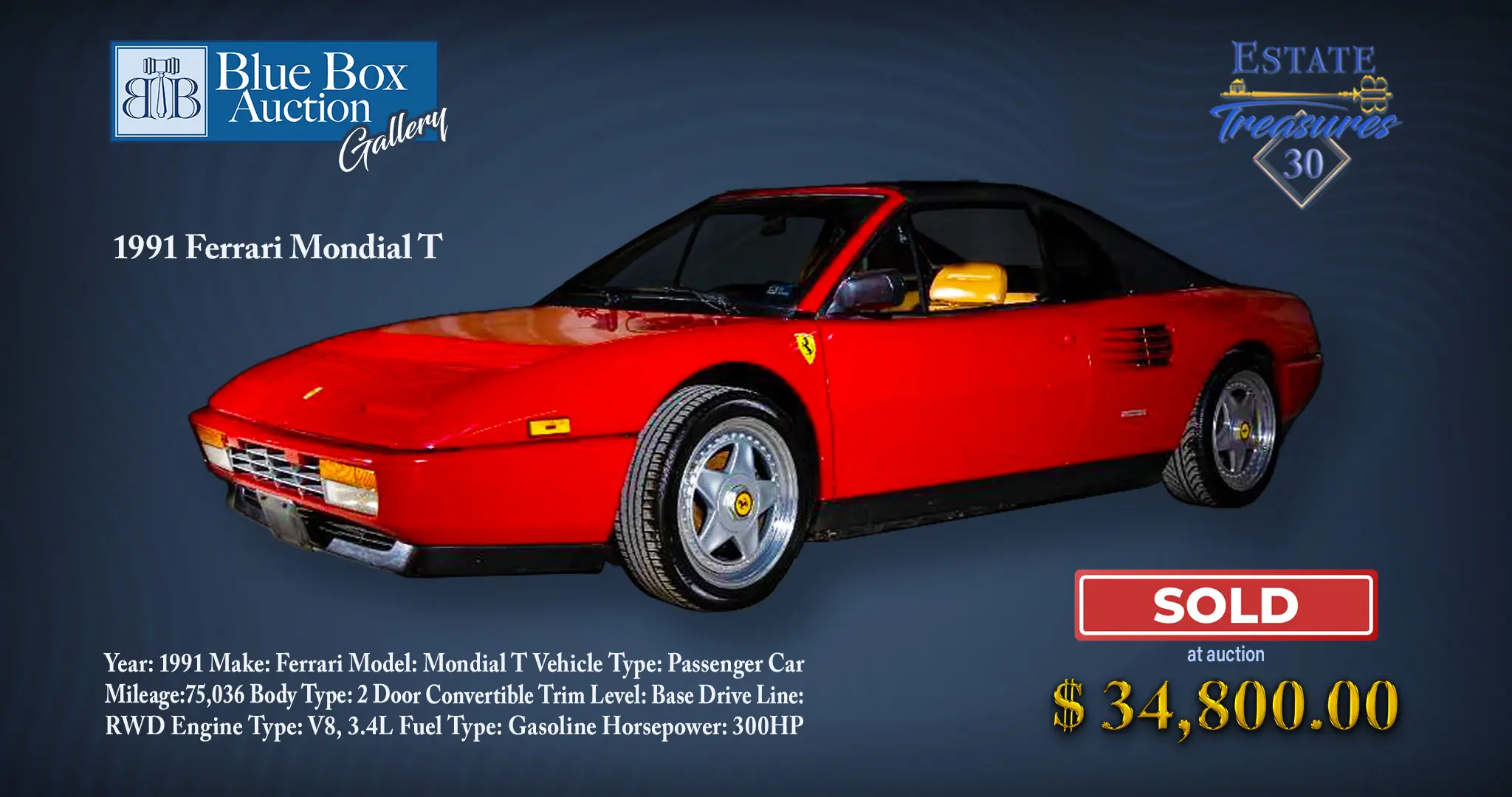 1991 Ferrari Mondial T