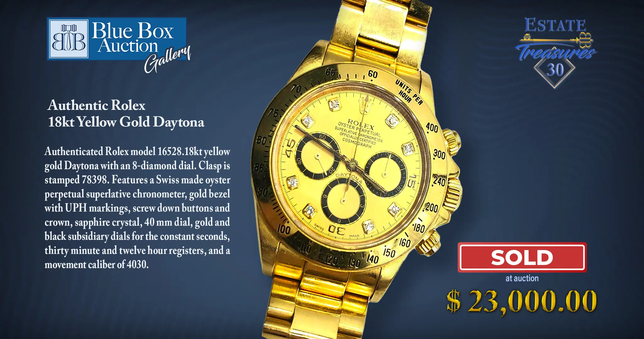 Gold Daytona Rolex