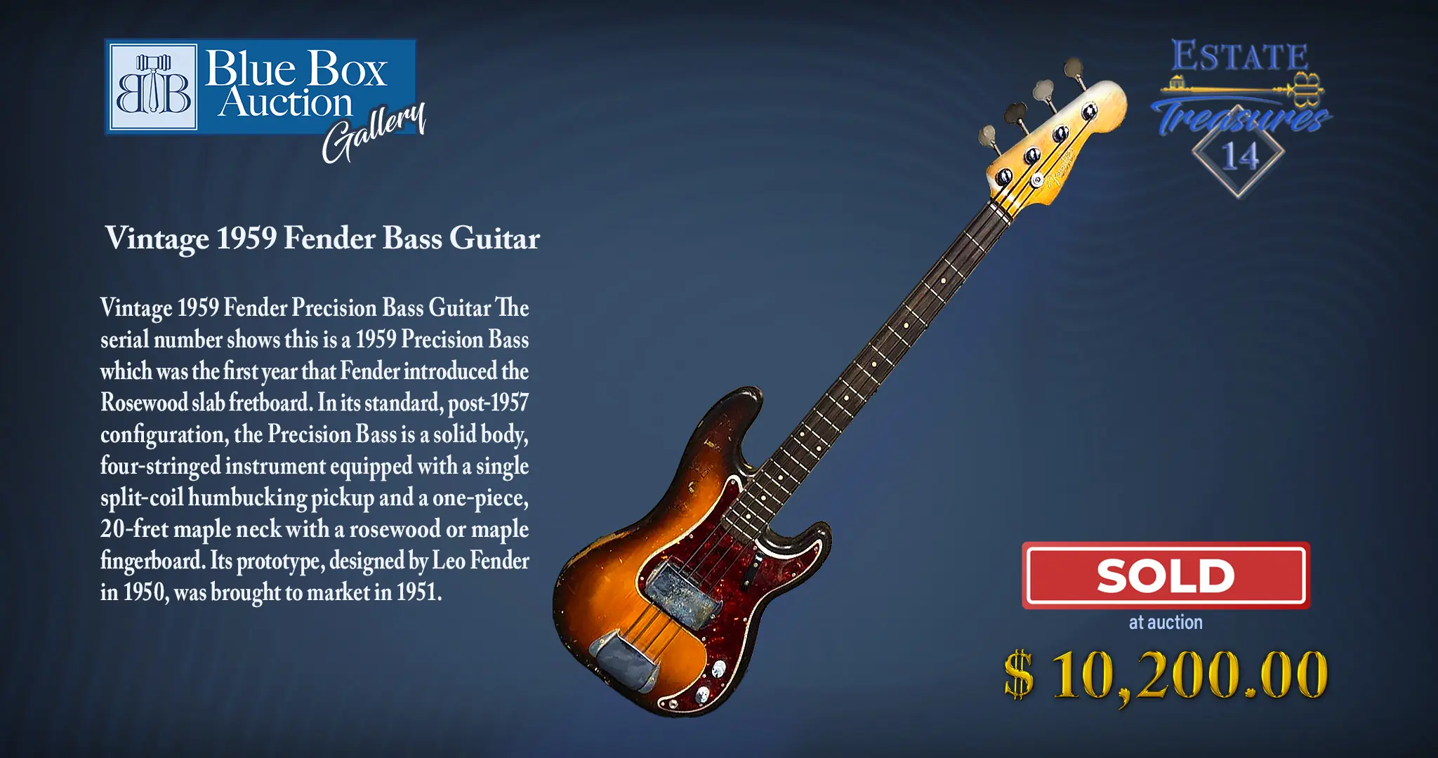 1959 Fender Bass Guitar