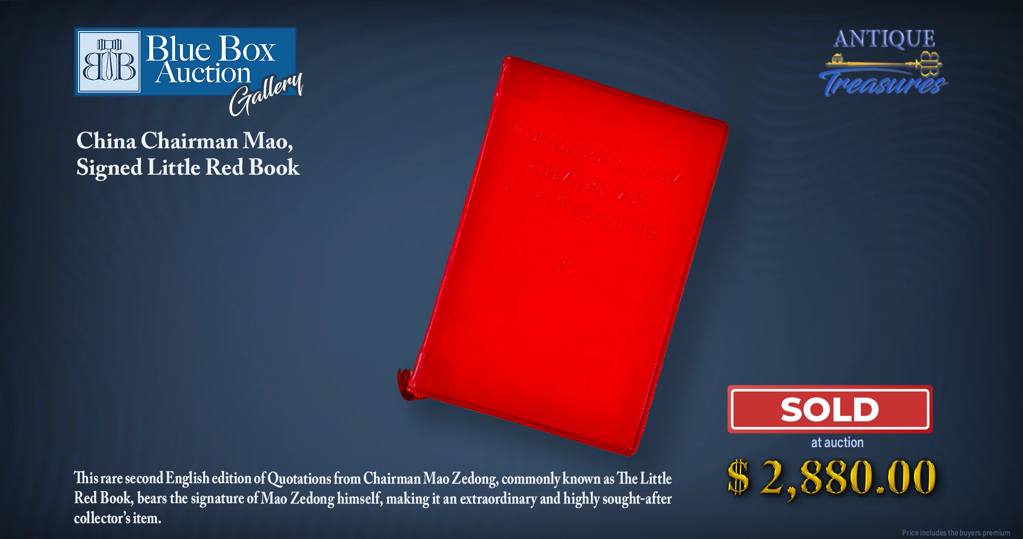 Mao Zedong Signed Little Red Book