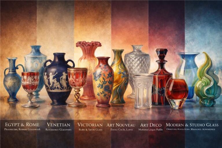 From Sand to Sculpture: The Evolution of Decorative Glass